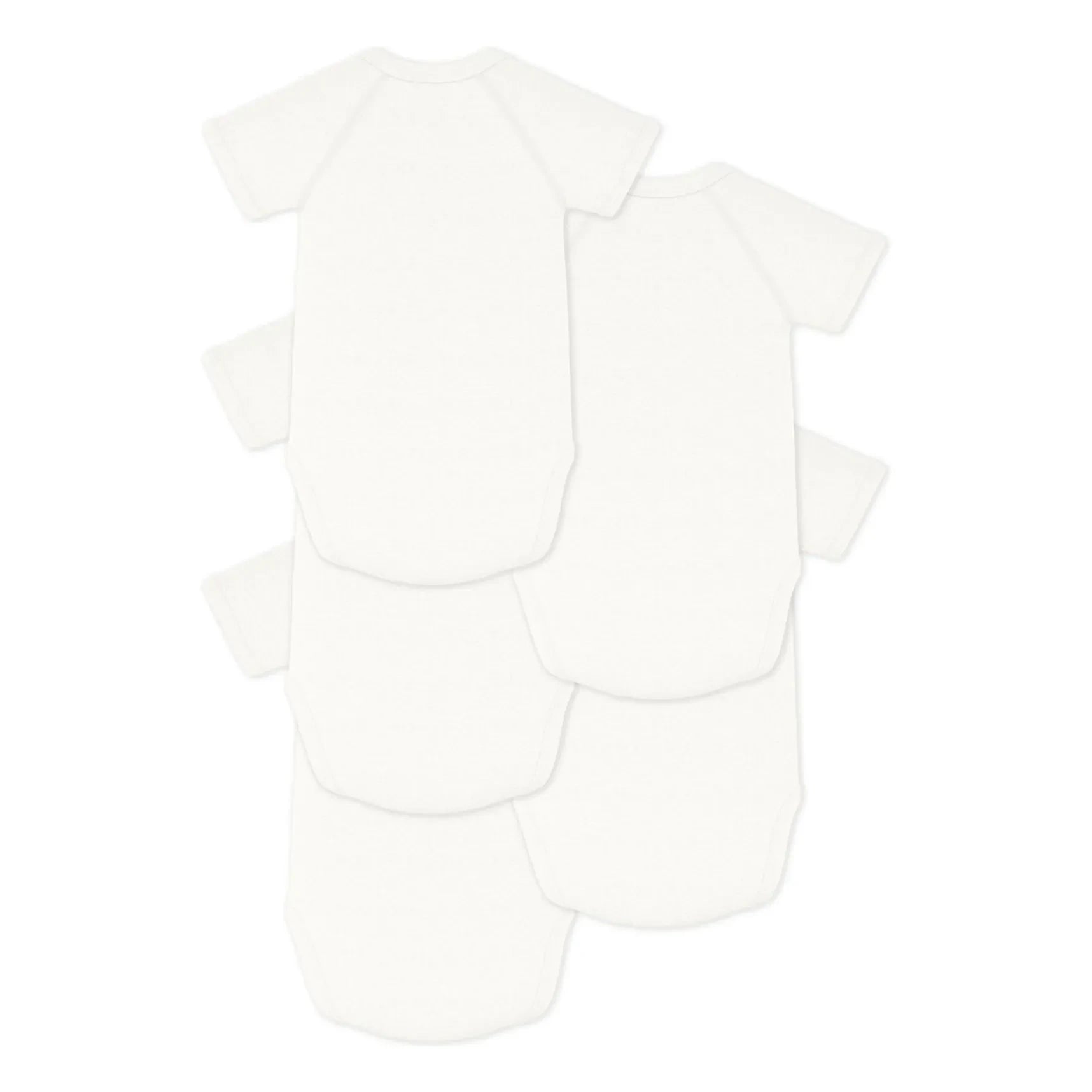 Petit Bateau - 5er Pack Bio-Baumwoll-Bodys "Mon Ange" | Ecru