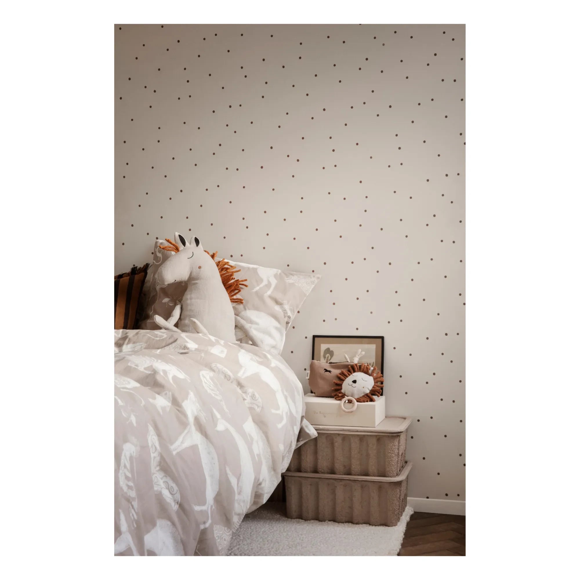 Ferm Living Kids - Musikalisches Löwen-Mobile