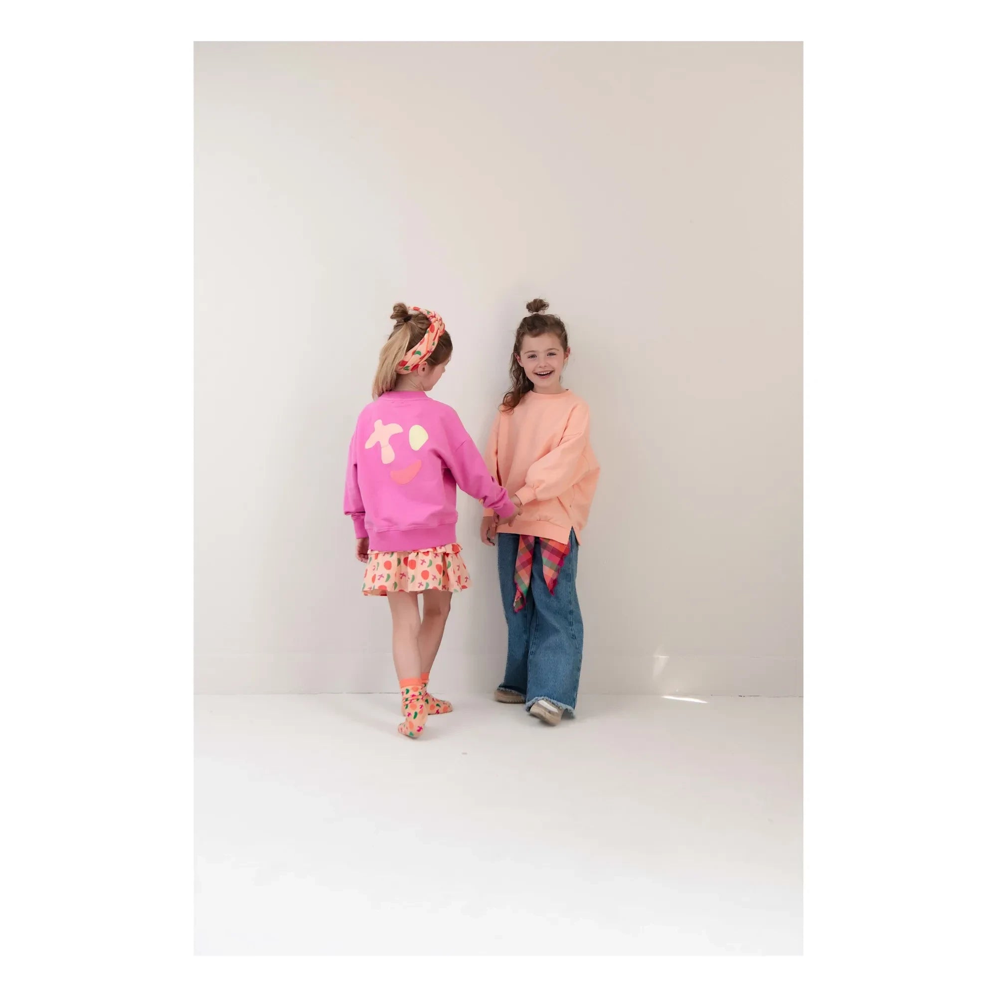 Jenest - Happy Bird Bio-Baumwoll-Sweatshirt | Oats