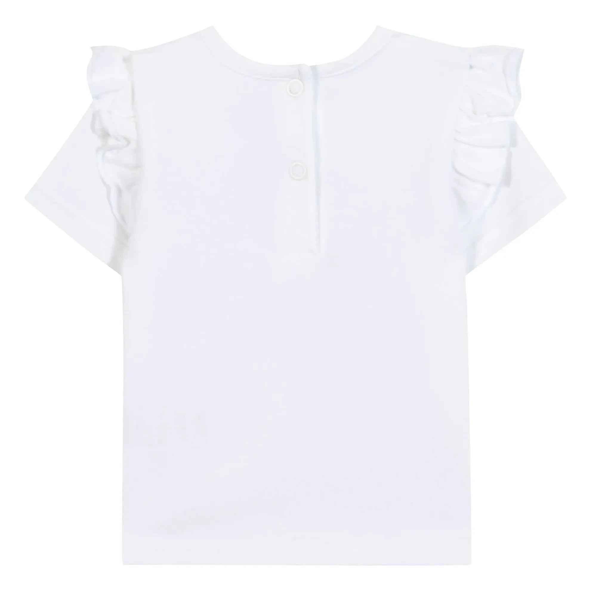 Tartine et Chocolat - Hibiscus Liberty T-Shirt | Weiß
