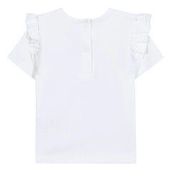 Tartine et Chocolat - Hibiscus Liberty T-Shirt | Weiß
