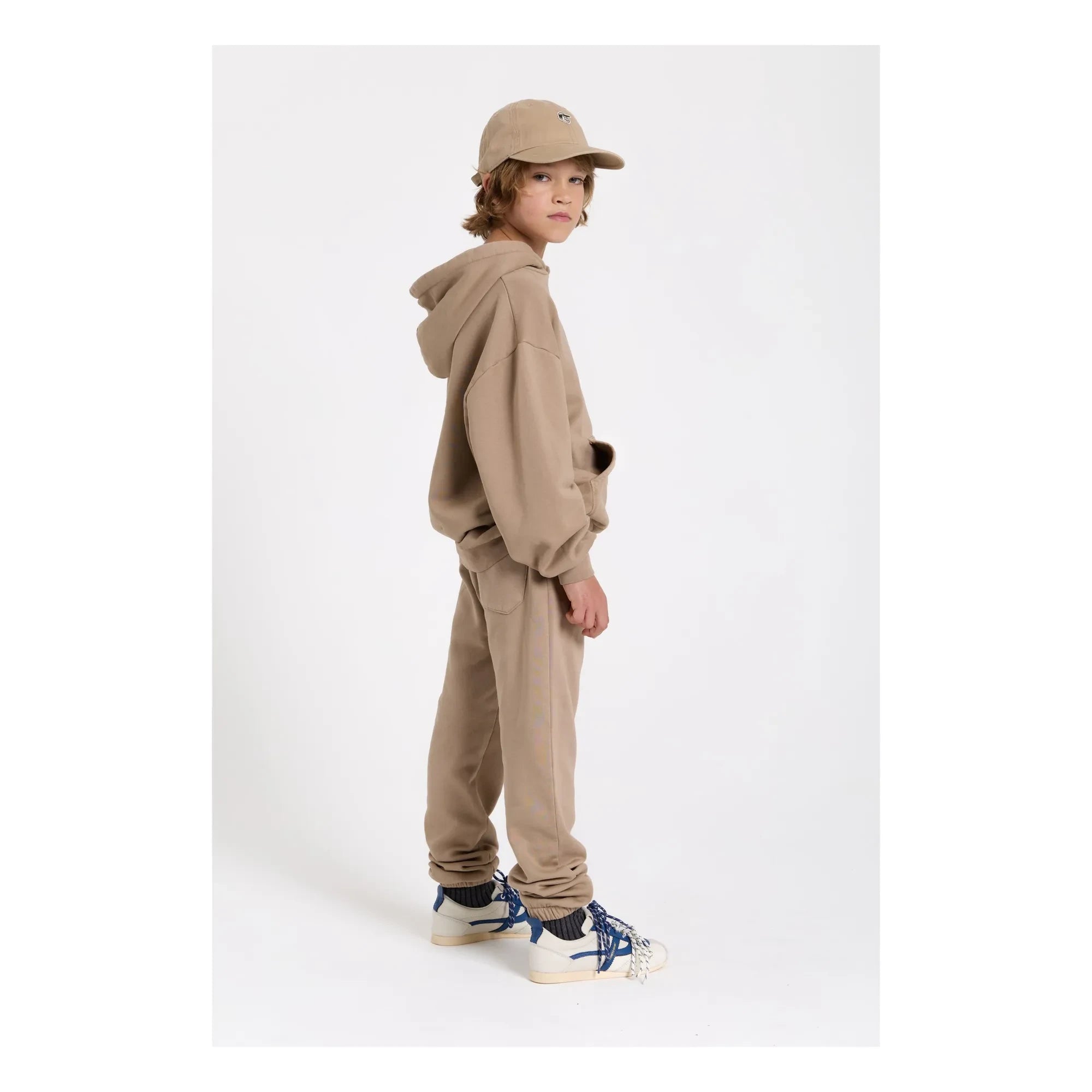 Smallable Kid - Rush Bio-Baumwoll Jogginghose | Taupe Braun
