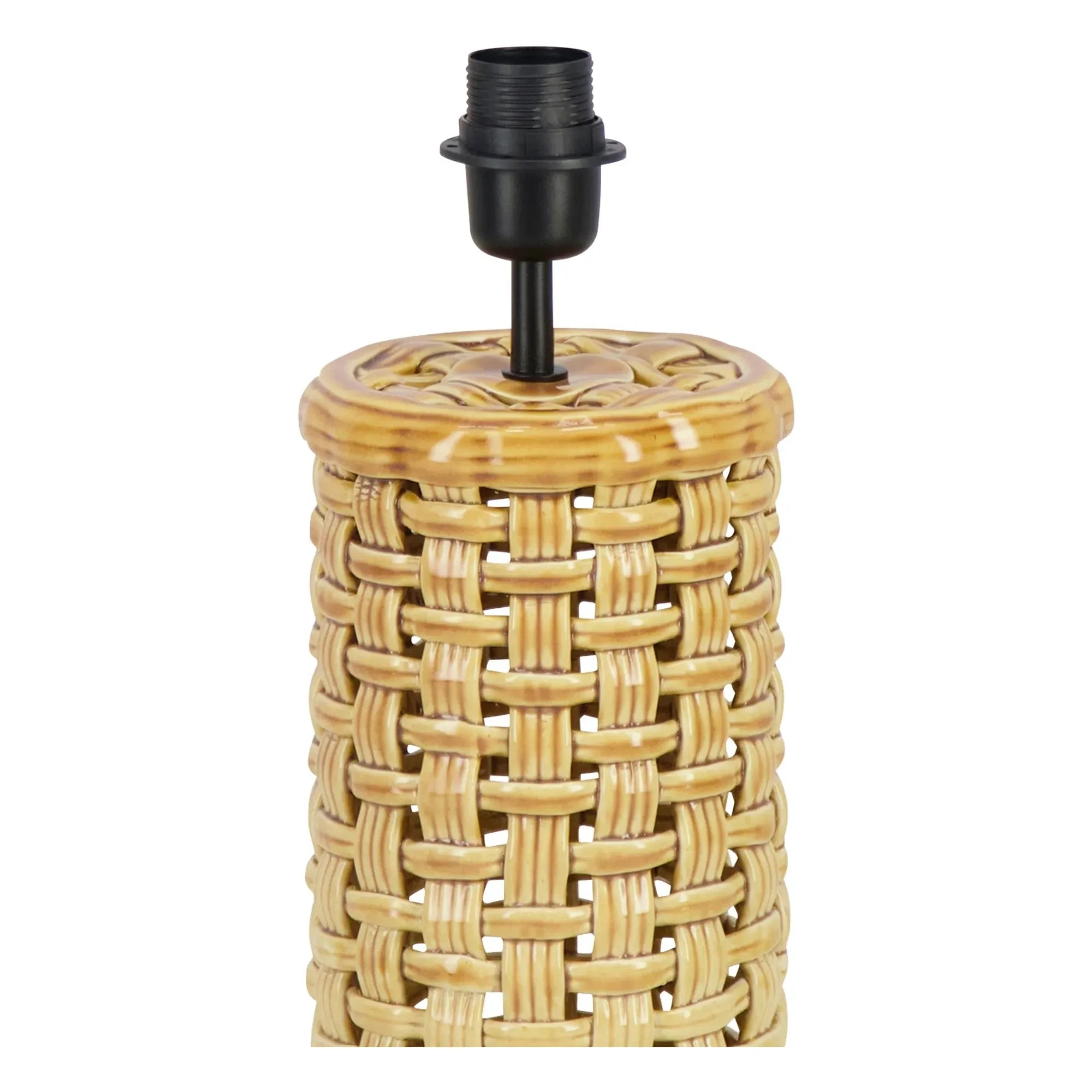 House of Capricorn - Keramiklampenfuß Cesta | Beige