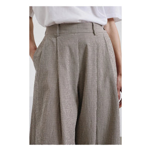 Pomandère – Hose aus Baumwoll-Gabardine | Creme