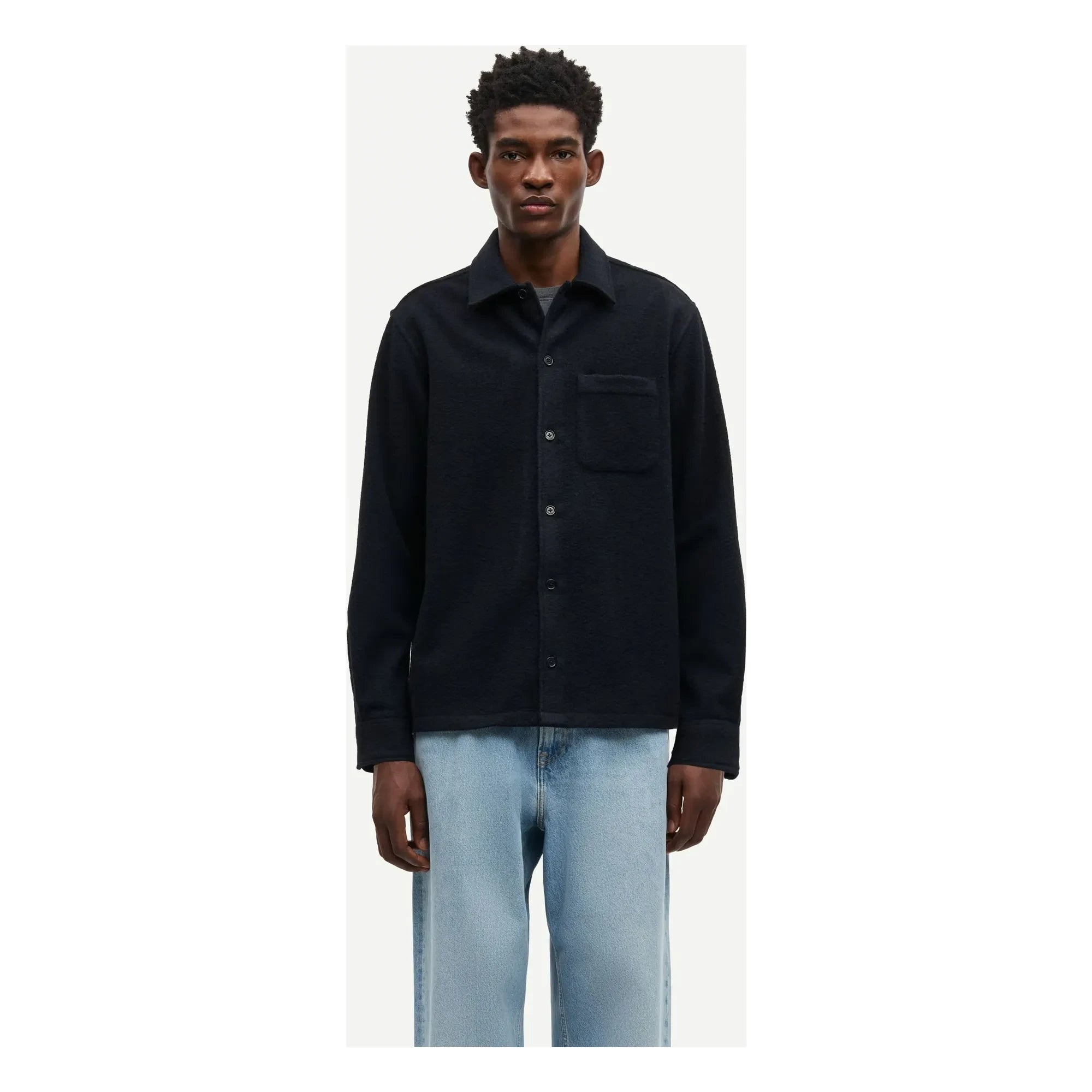 Samsoe Samsoe - Sadamon Overshirt | Dunkelblau