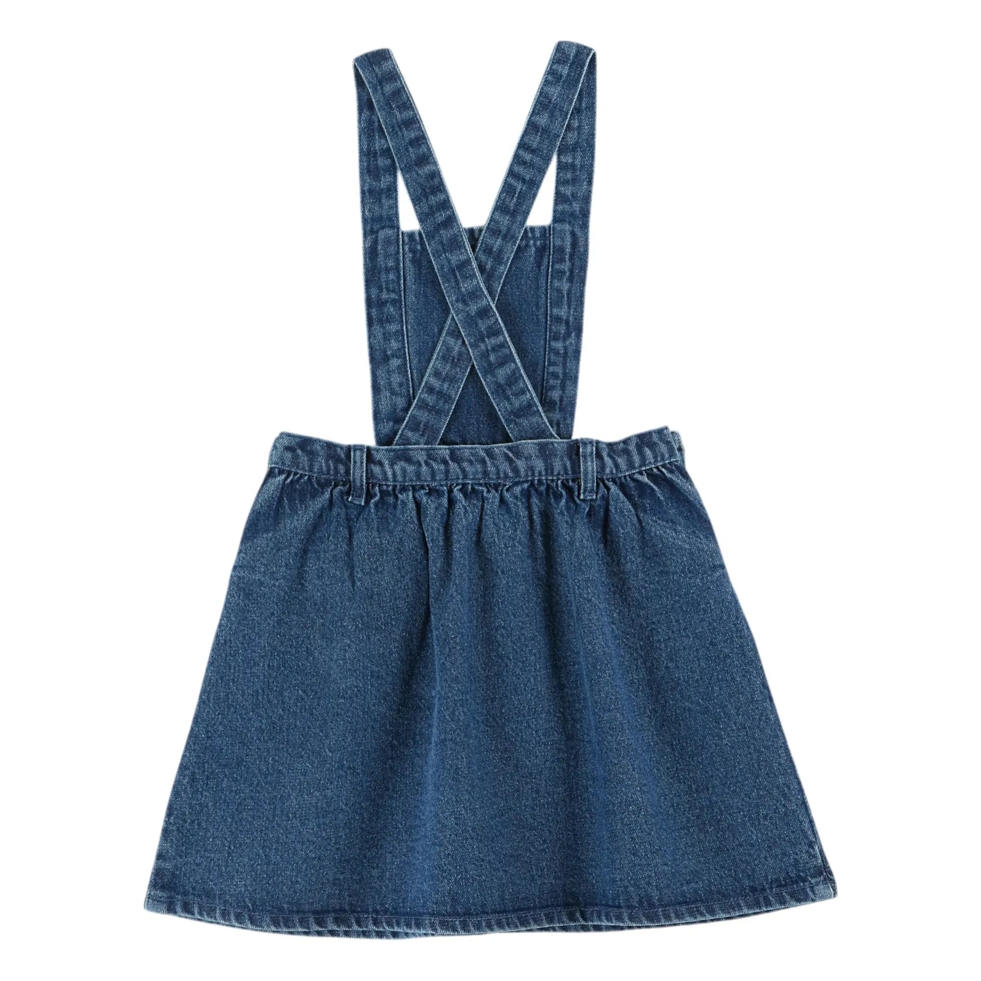 Emile et Ida - Jeans-Latzkleid | Blau