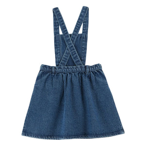 Emile et Ida - Jeans-Latzkleid | Blau