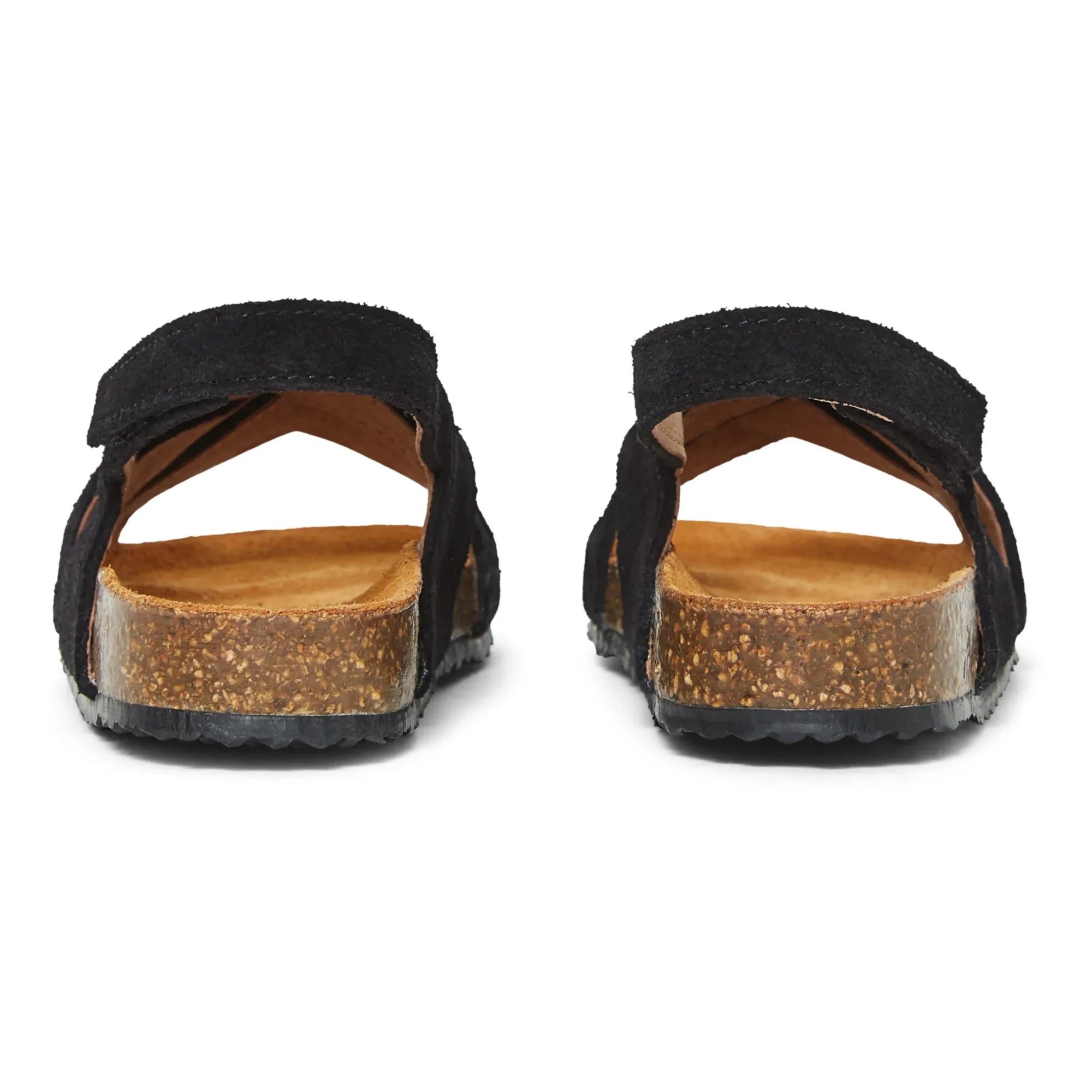 Pèpè - Schwedische Wildleder-Geflochtene Sandalen - Two Con Me | Schwarz