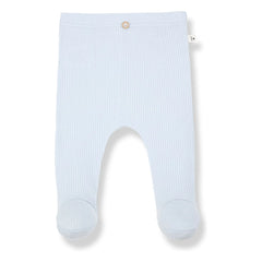 1+ in the family - Mia Gerippte Strumpfhose | Hellblau