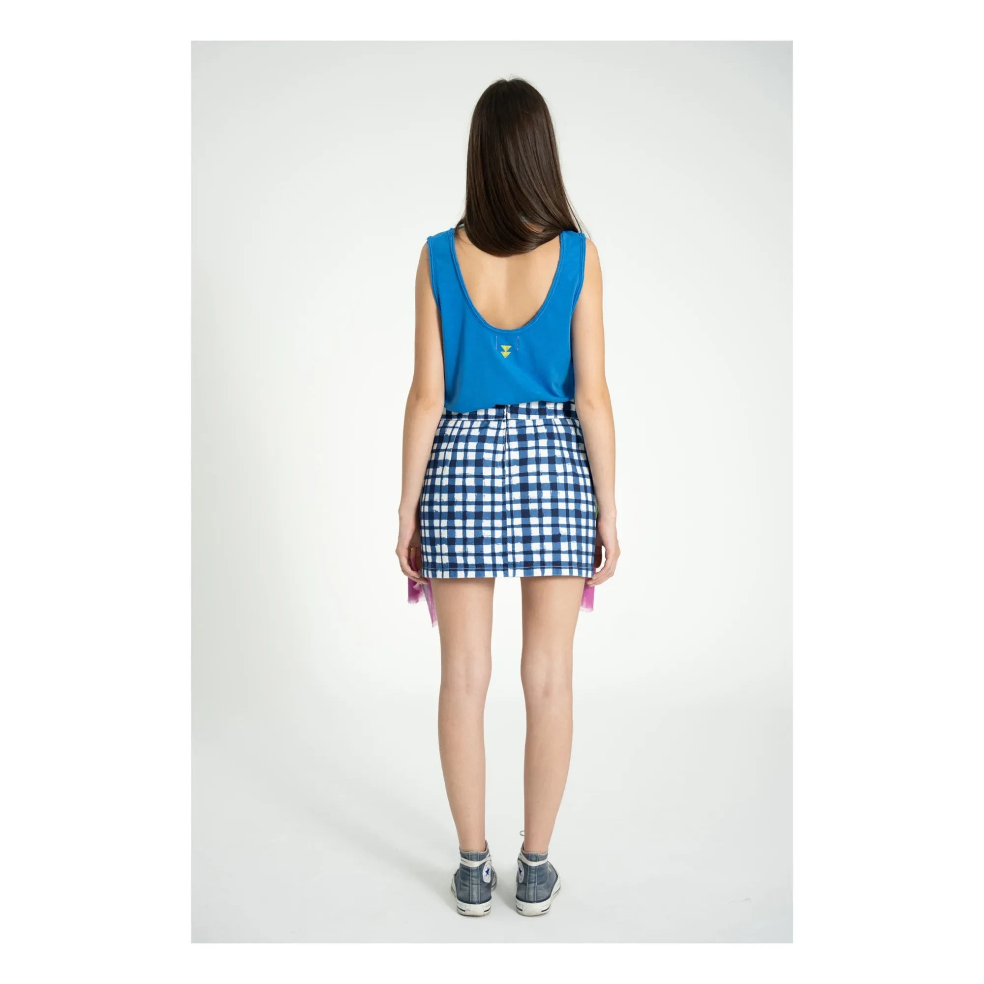 Sisters Department - Olivia Baumwoll-Top | Blau
