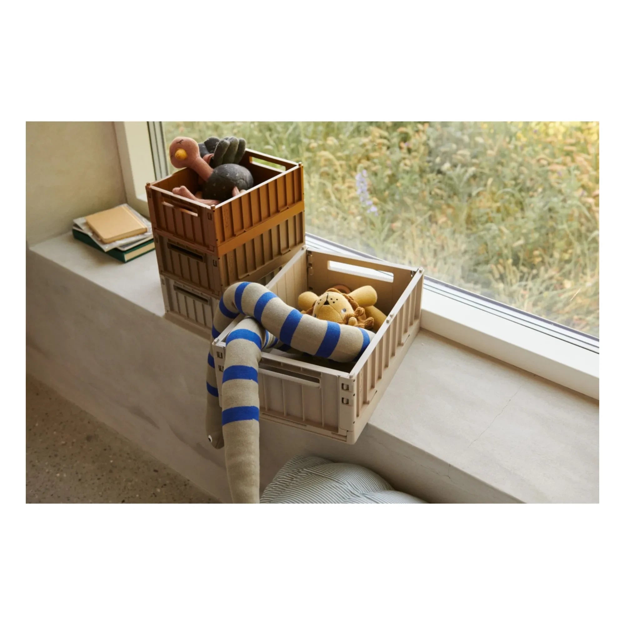 Liewood - Weston Faltkörbe - 2er Set | Hafer