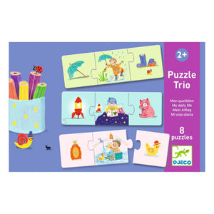 Djeco - Duo-Trio Alltagsroutinen Puzzles