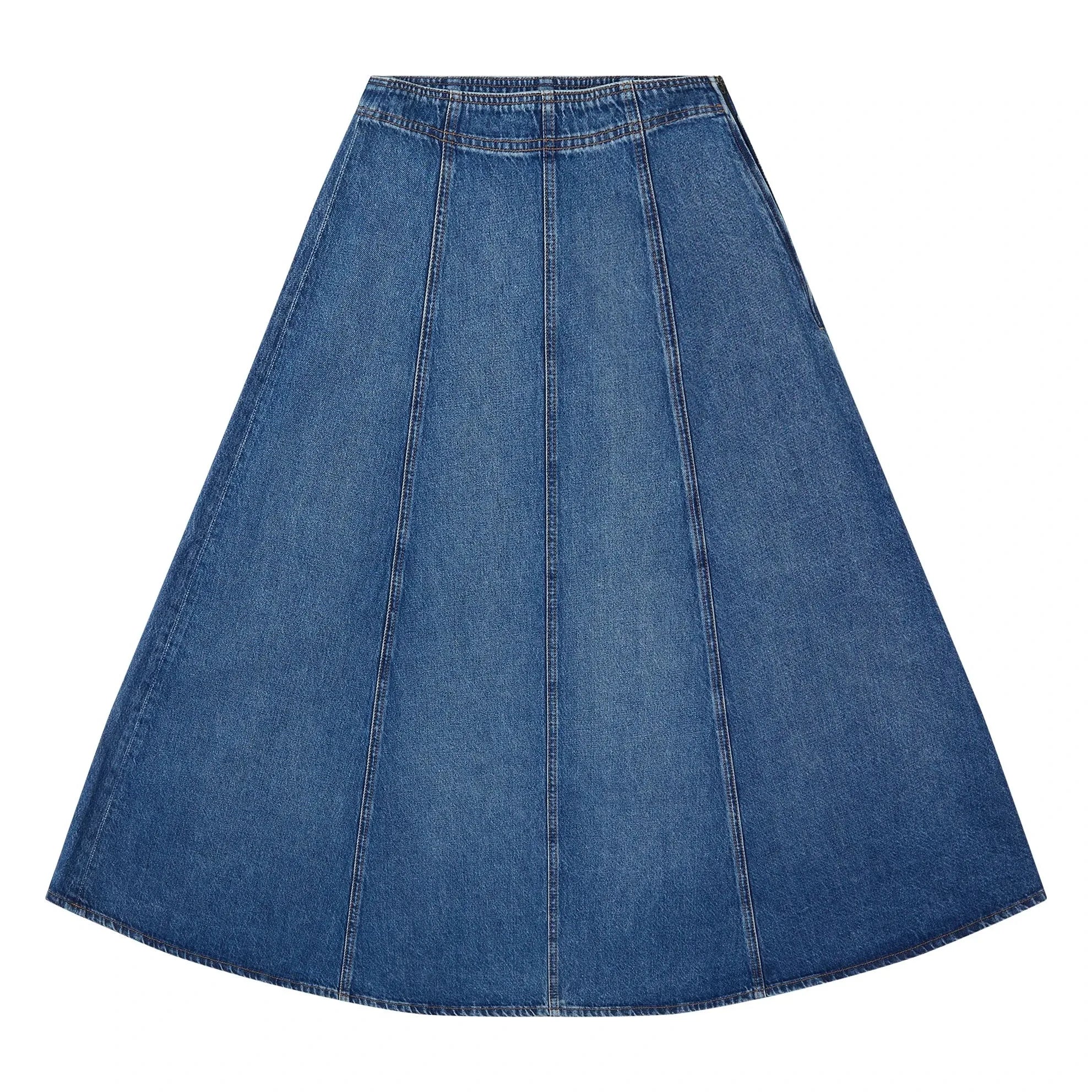 Ulla Johnson - Uma Denim Etek | Mavi