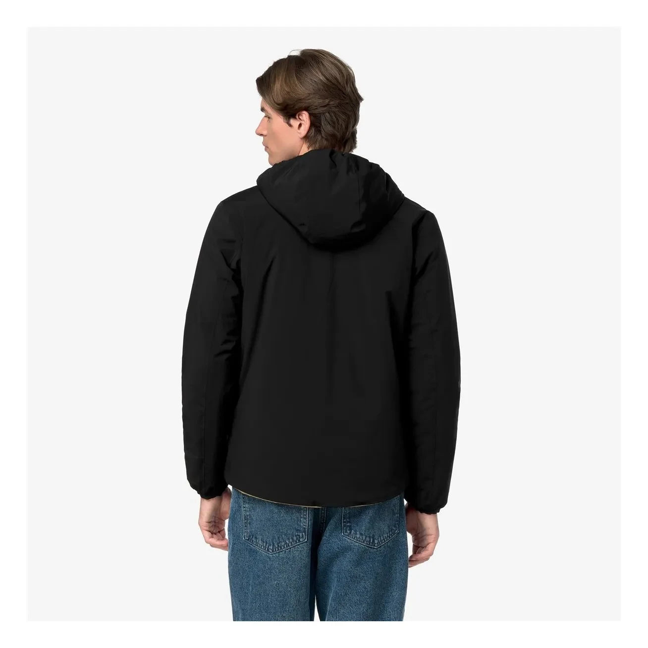K-way - Jack St Warm Çift Taraflı Mont | Siyah