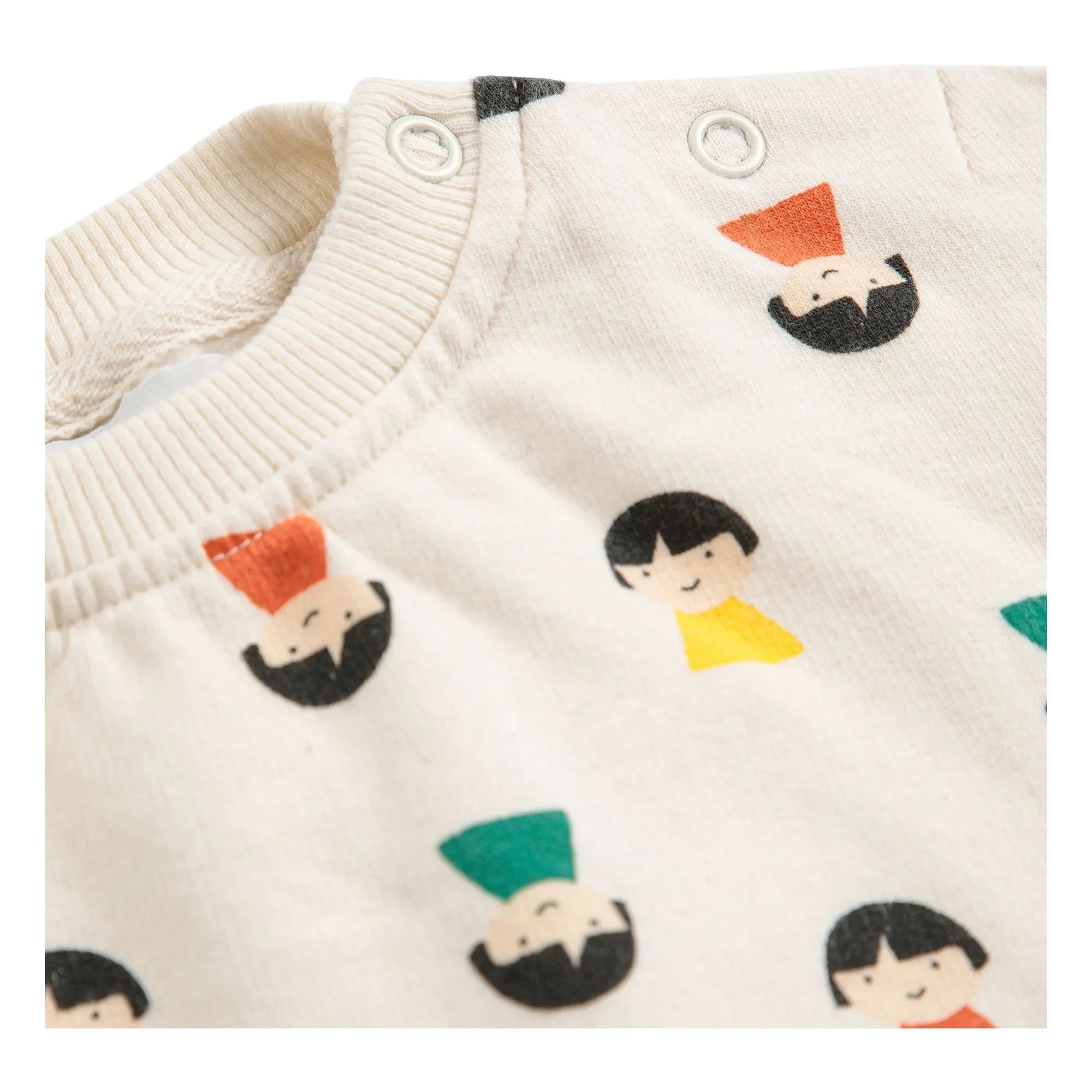 Bobo Choses - Pawn Sweatshirt Bio-Baumwolle | Ecru