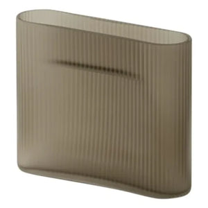 Muuto - Vase Ridge | Dunkelbeige Braun