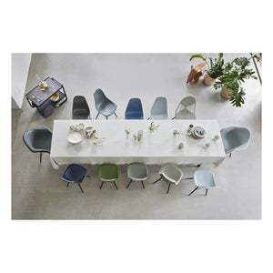 Vitra - DSW Plastikstuhl - Ahorn-Untergestell - Charles & Ray Eames | Granit