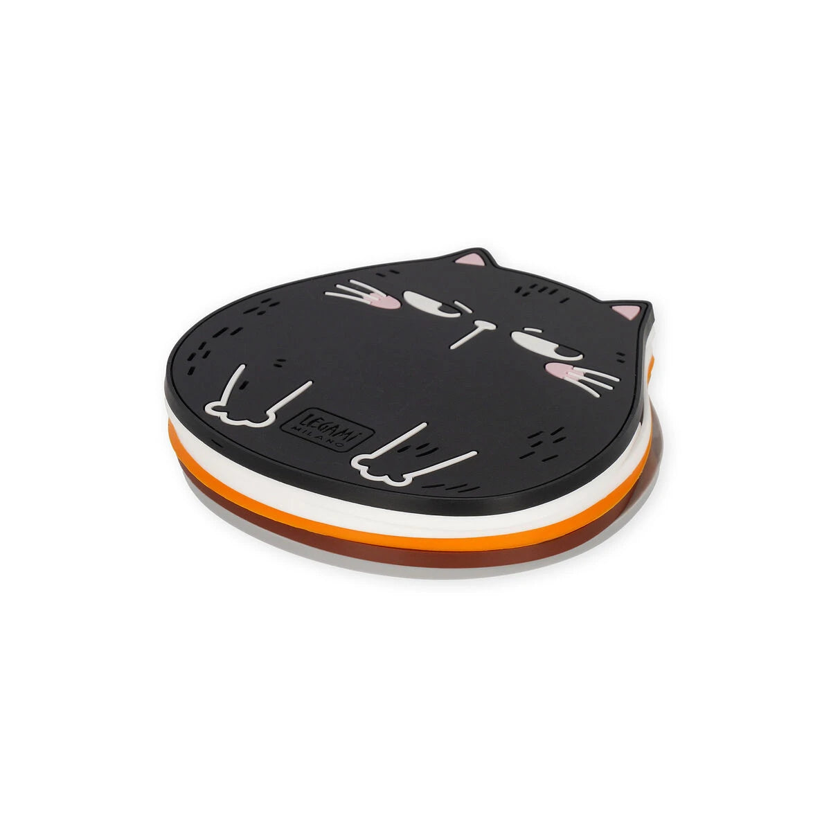 Legami - Set aus sechs Untersetzern - Coaster Club - Katze