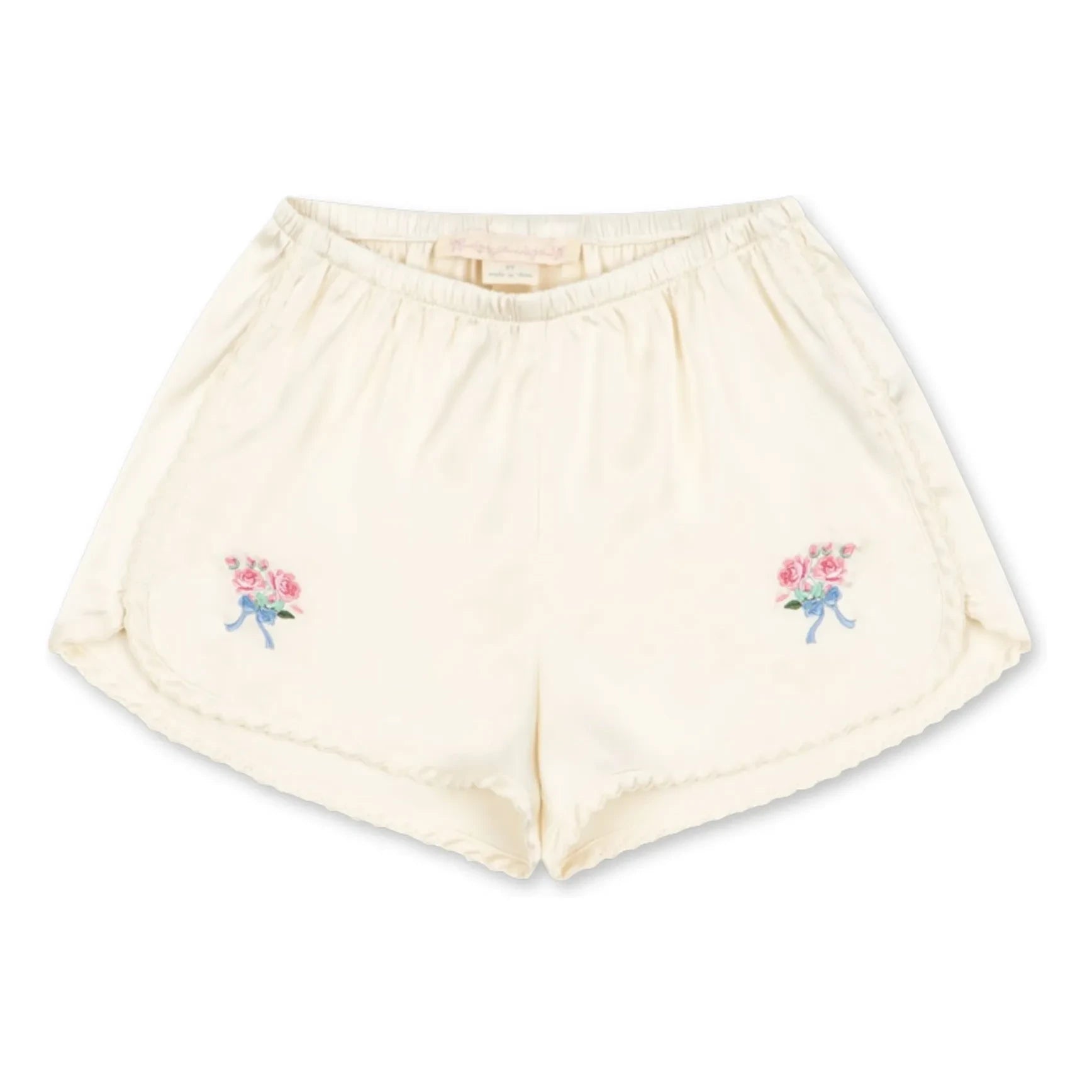 Konges Sløjd - Sheeny Bestickte Shorts | Ecru