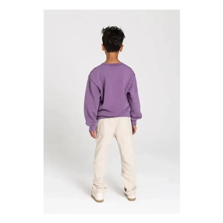 Finger in the nose - Bio-Baumwoll-Sweatshirt | Mauve