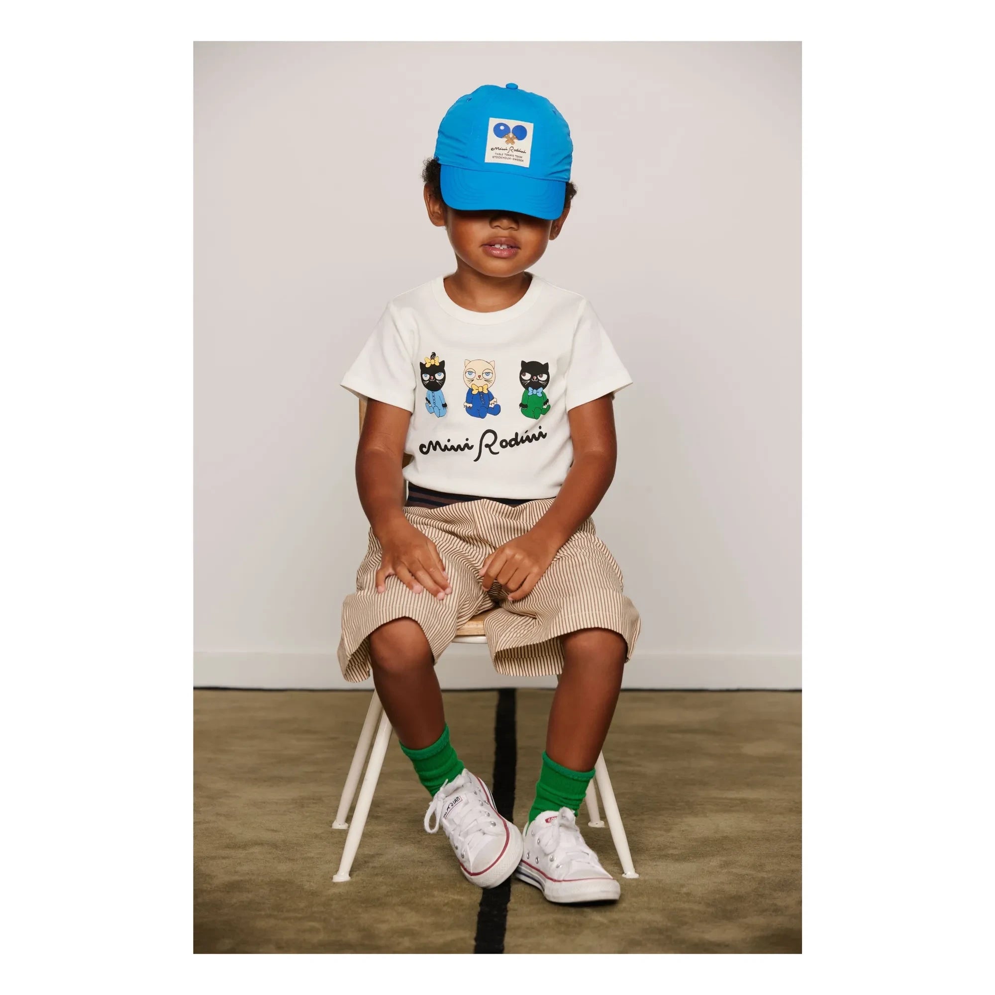 Mini Rodini - Bio-Baumwoll Ping Pong Socken | Grün