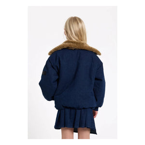 Finger in the nose - Aria Denim Pilotenjacke | Raw Denim