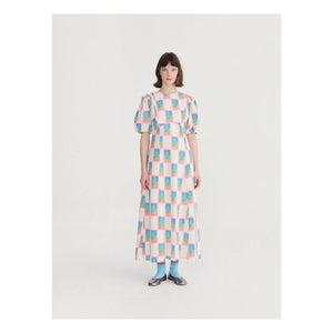 Bobo Choses - Perlbaumwollkleid | Blau