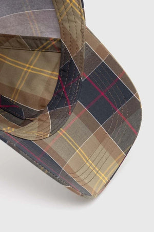 Barbour Tartan Sports Cap Pamuklu Vizörlü Şapka