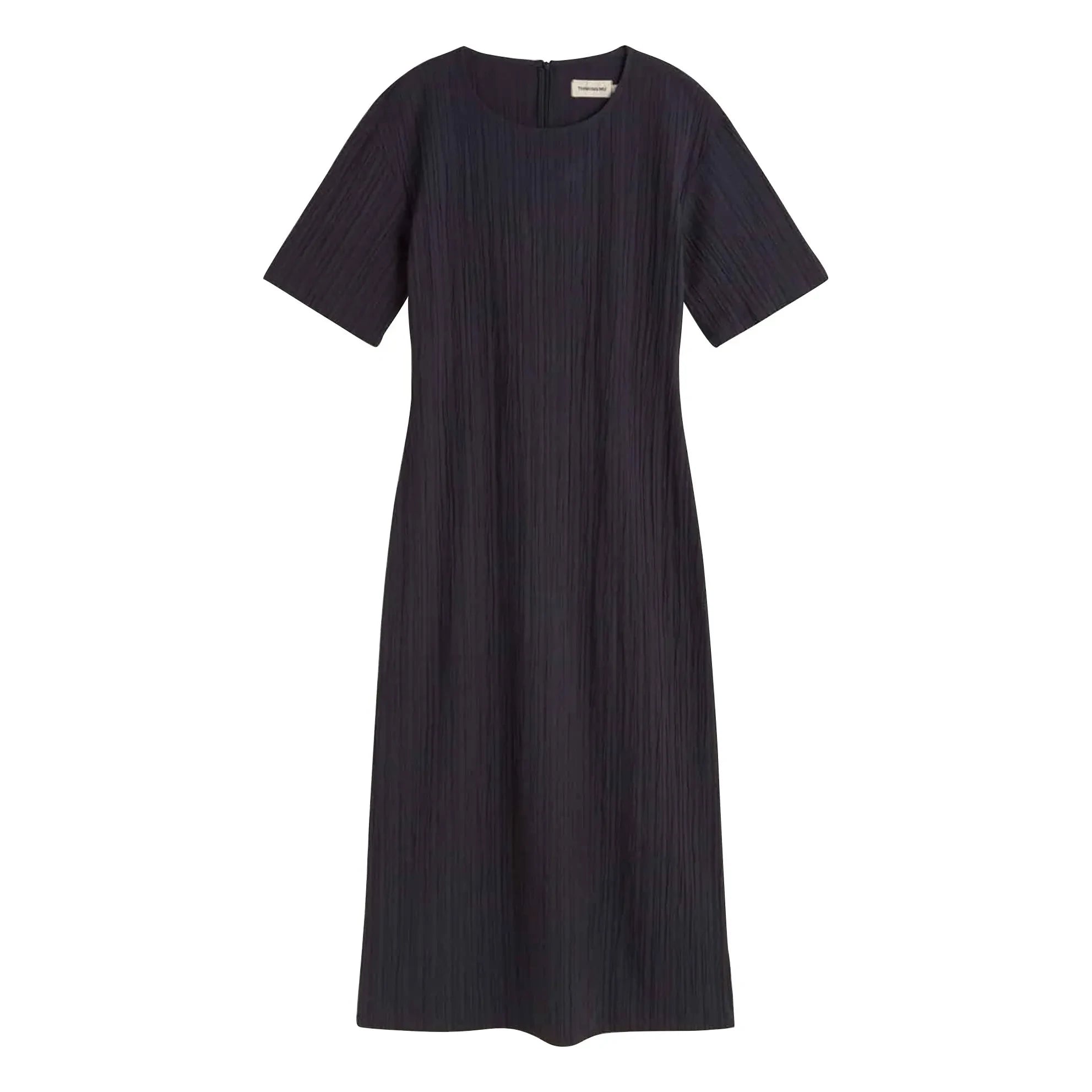 Thinking Mu - Kina Kleid aus Bio-Baumwolle | Blau