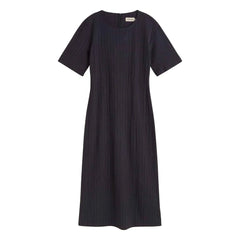 Thinking Mu - Kina Kleid aus Bio-Baumwolle | Blau