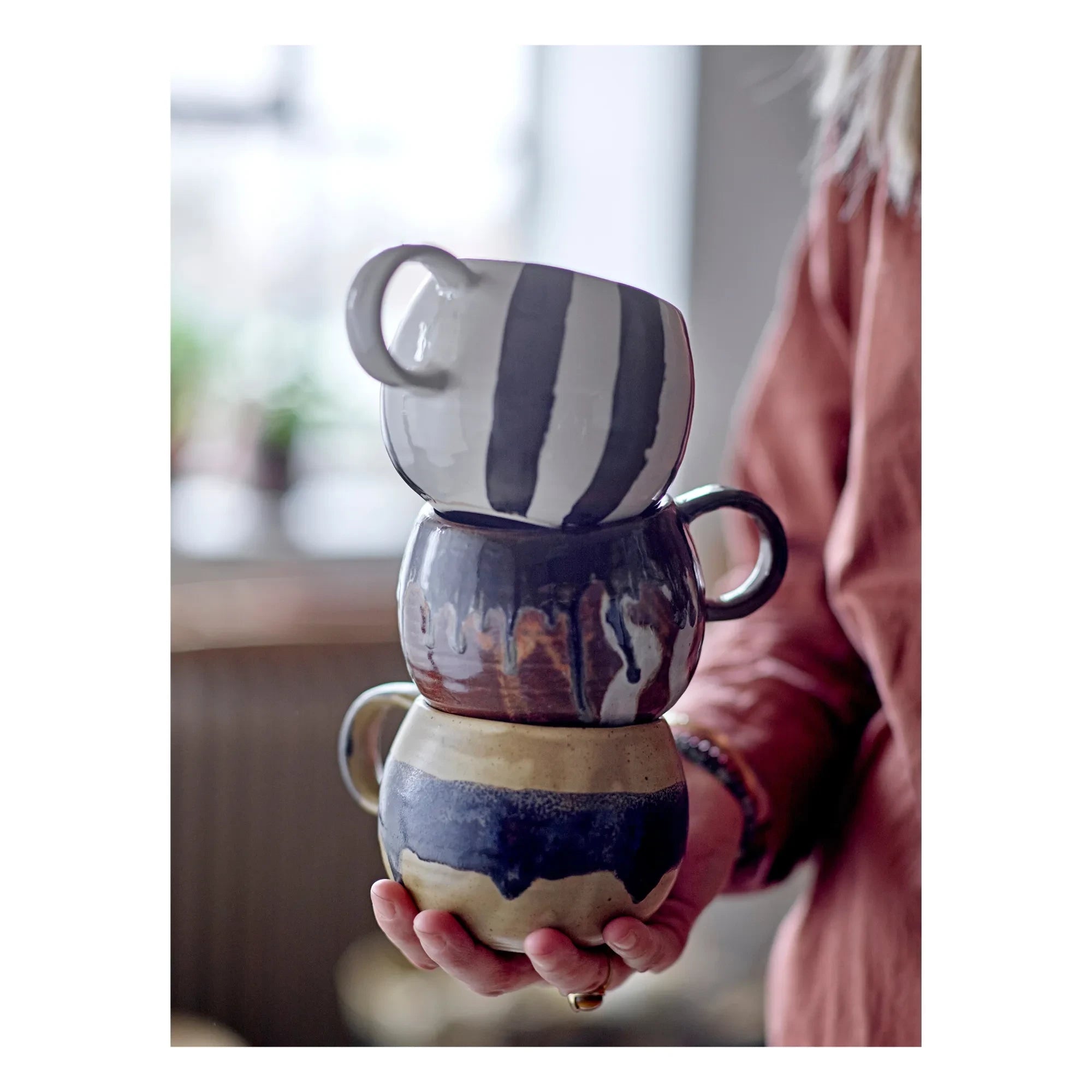 Bloomingville - Senna Keramikbecher | Braun