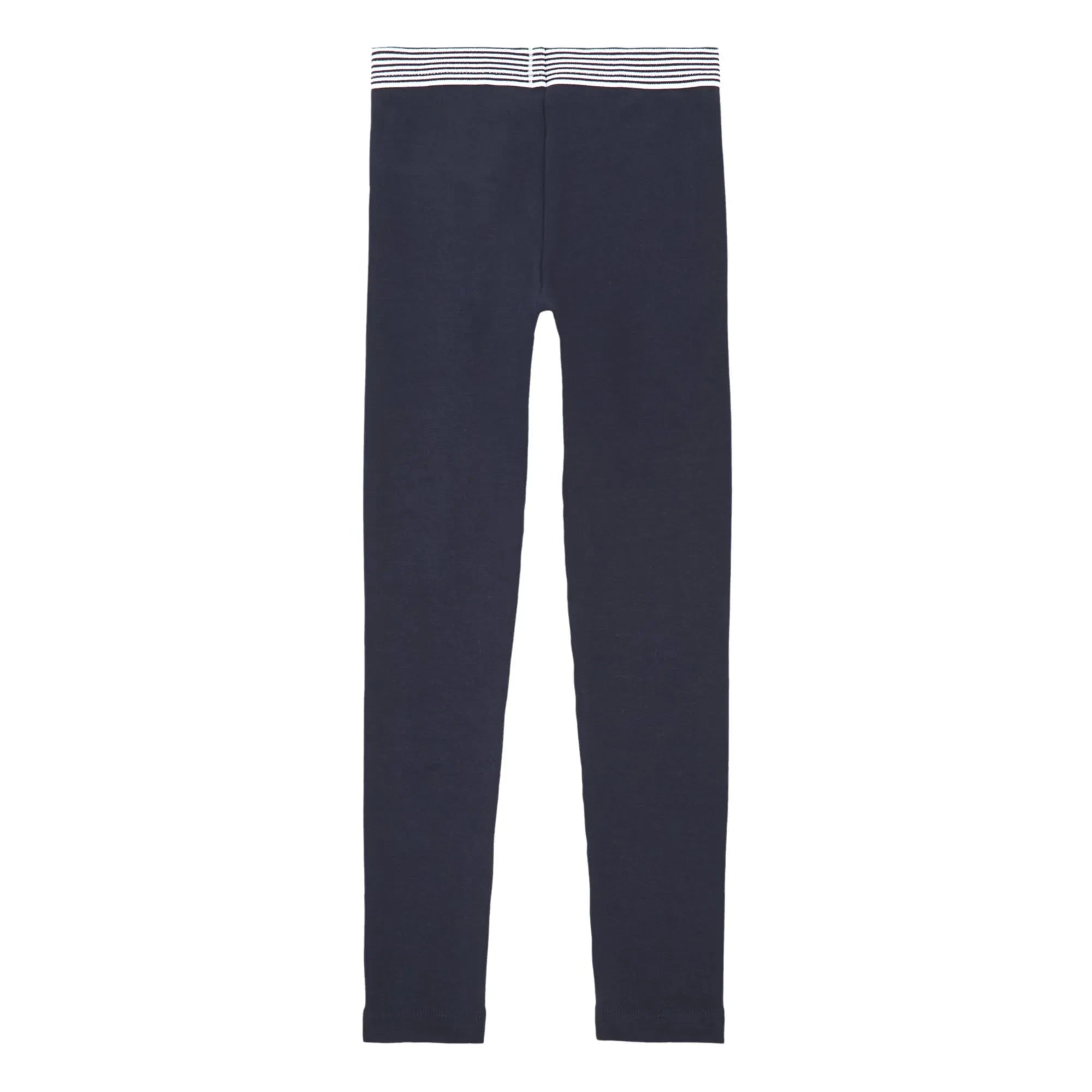 Petit Bateau - Gestreifte Bundhose mit Rock | Marineblau