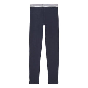 Petit Bateau - Gestreifte Bundhose mit Rock | Marineblau