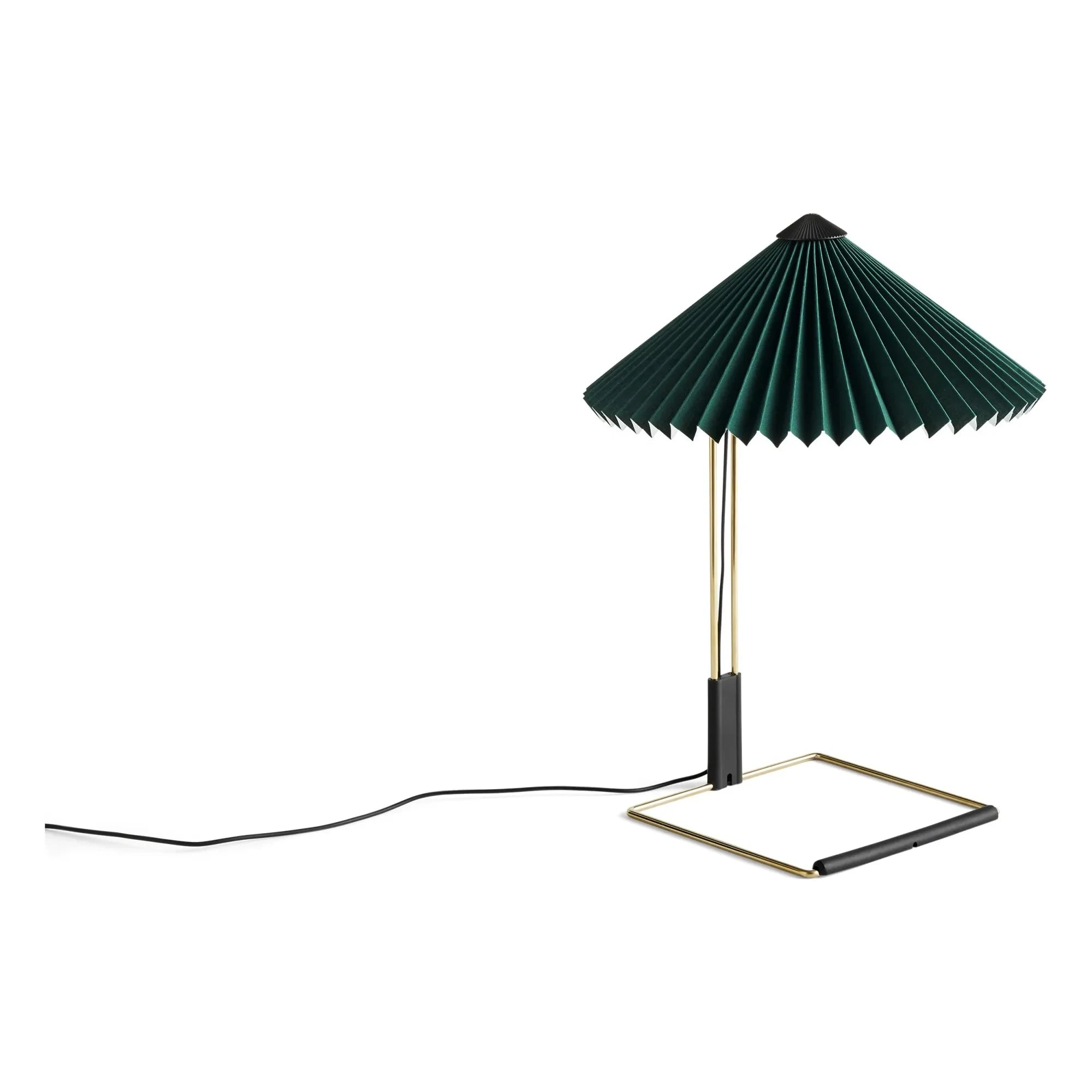 Hay - Matin Tischlampe, Inga Sempé | Chromgrün