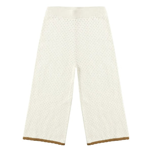 Rylee + Cru - Pointelle-Hose | Ecru
