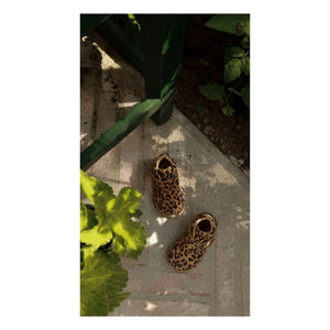 Petit Nord - Scallop Leopar Spor Botlar | Kahverengi