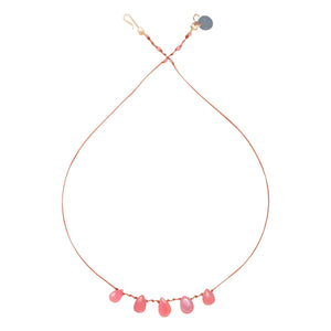 Ivarene - 5 Tropfen Halskette | Rhodochrosit