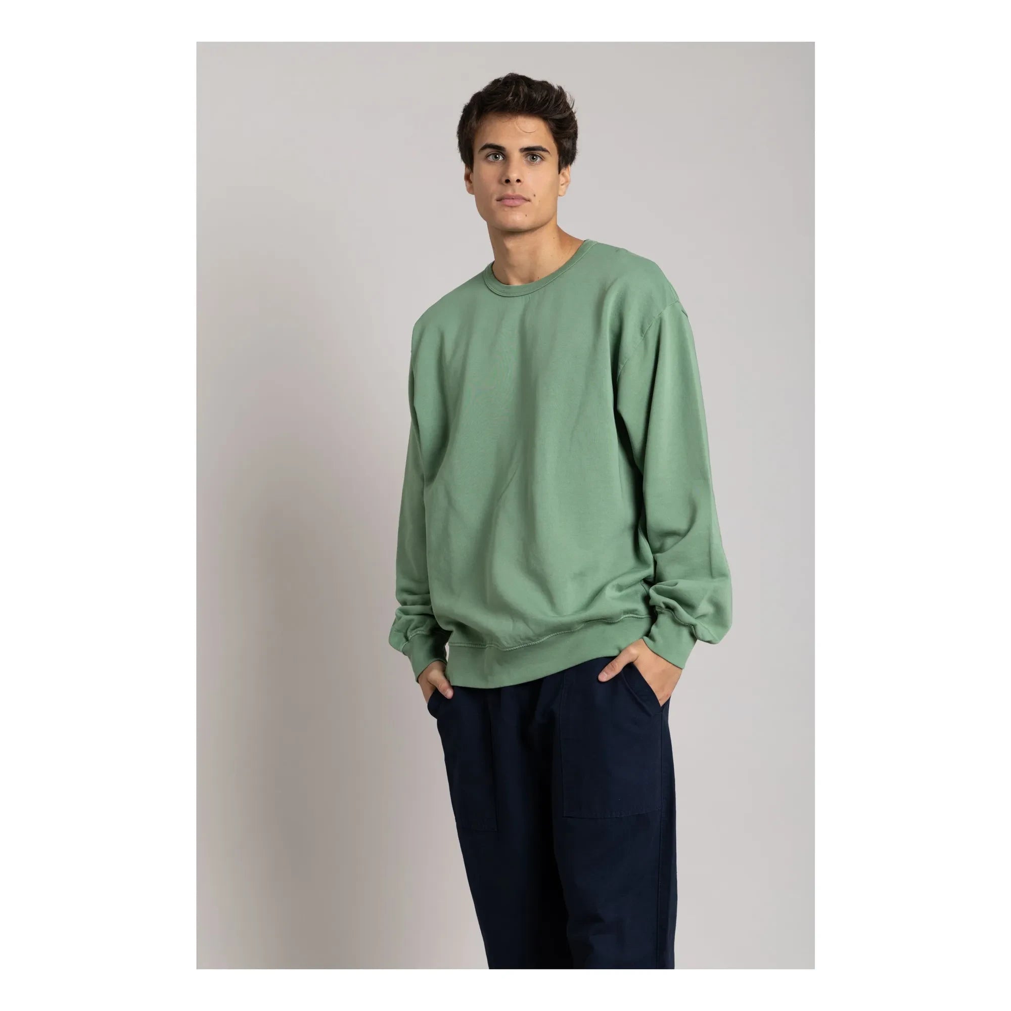 Smallable Man - Bond Sweatshirt aus Bio-Baumwolle | Khaki