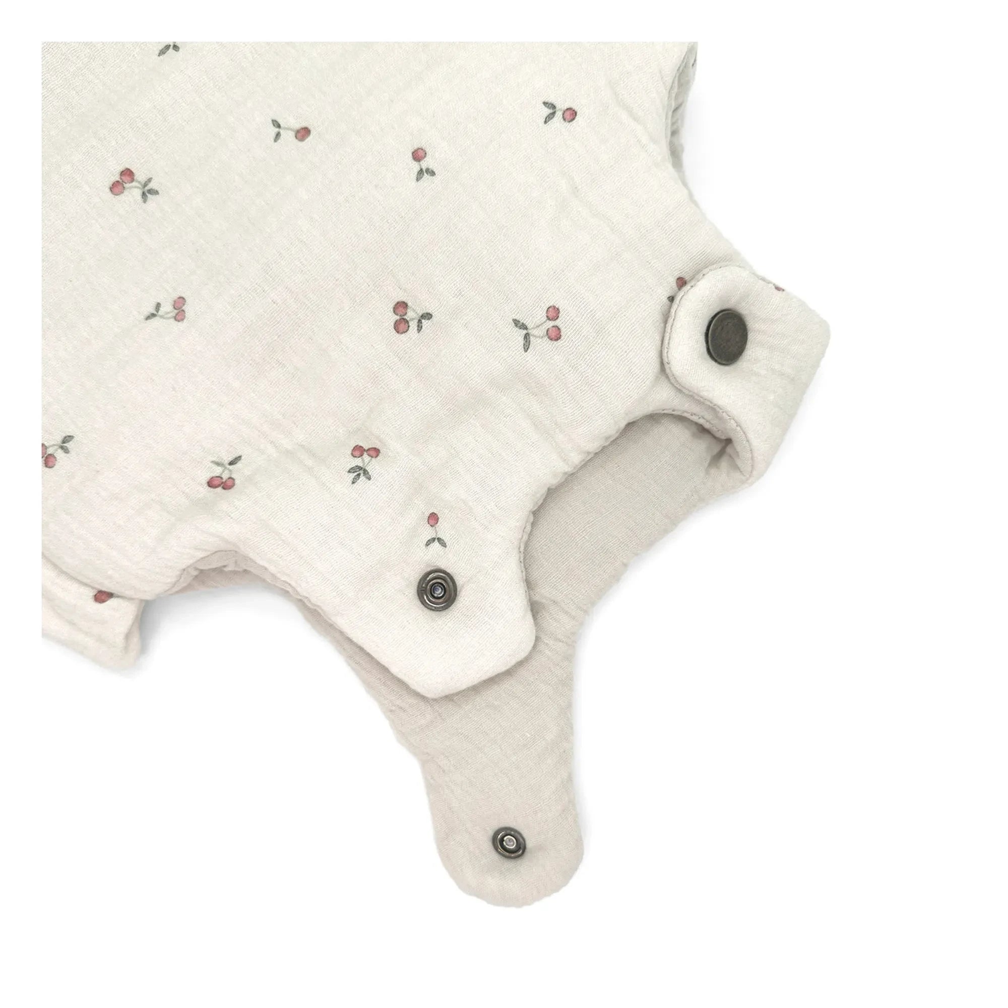 Babyshower - Baby-Schlafsack mit Kirschen | Ecru