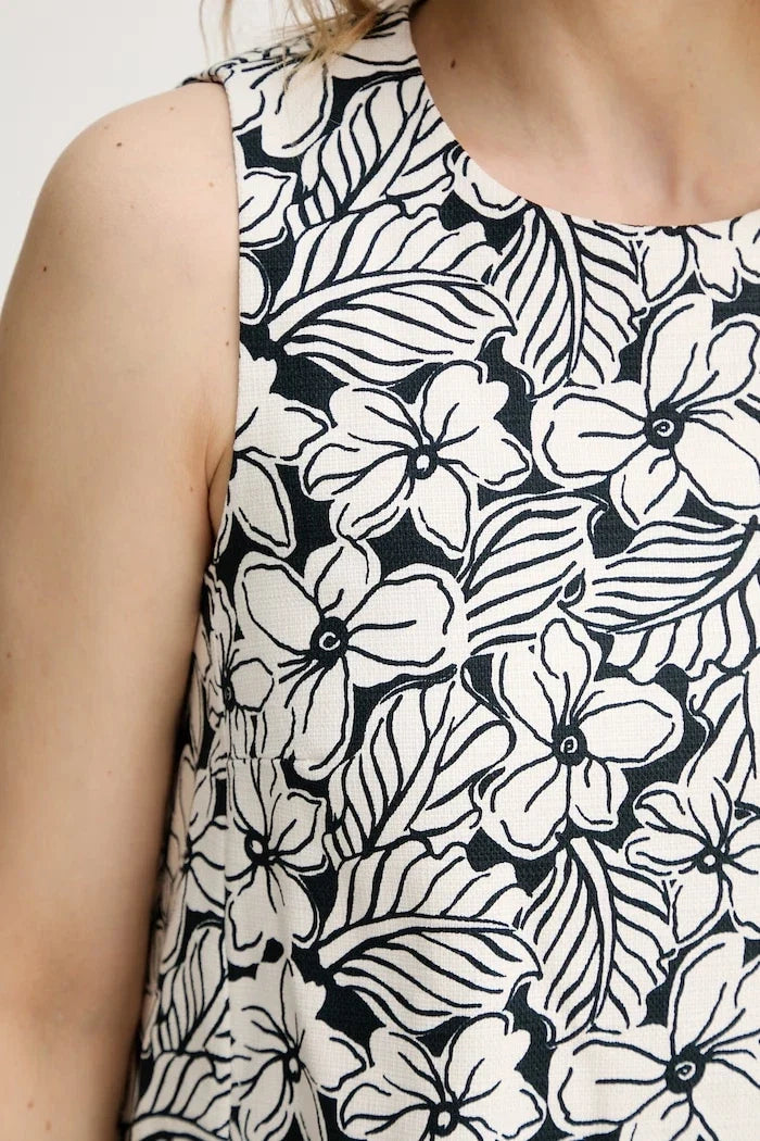 Weekend Max Mara çan kesim pamuklu sarı elbise