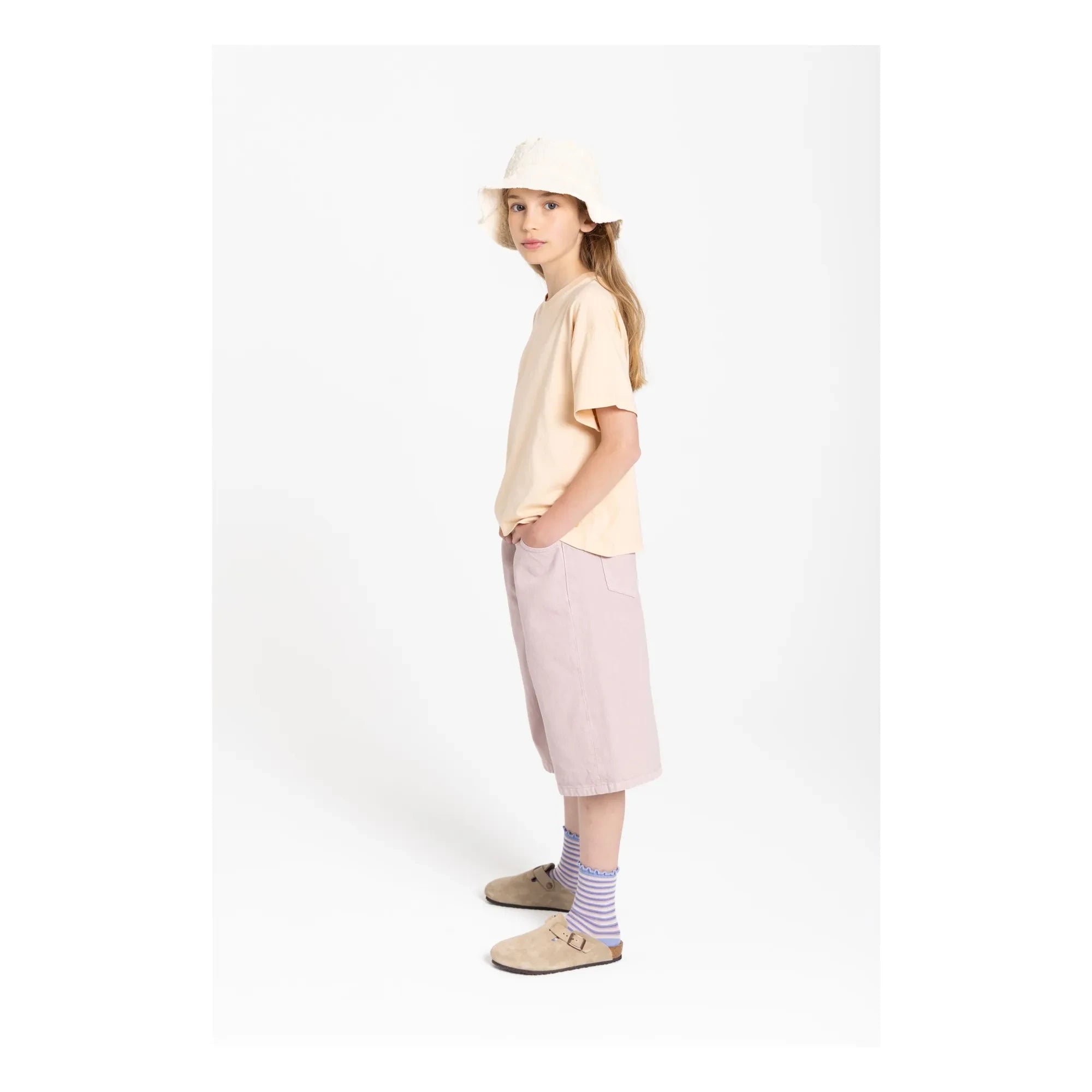 Smallable Kid - Gestreifte Lolita Socken | Lavendel