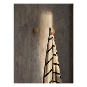 Ferm Living - Wandhaken Cairn Holz - 2er Set | Helle Eiche