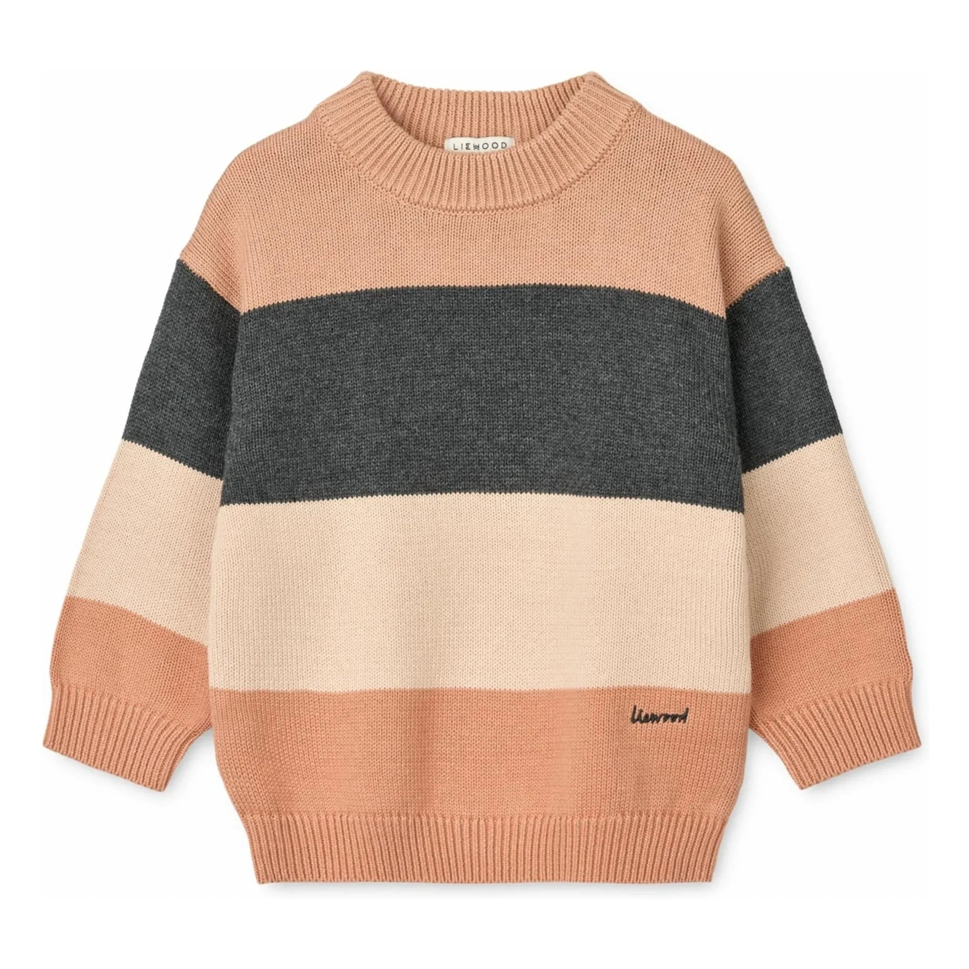 Liewood - Orlane Gestreifter Pullover | Rosa