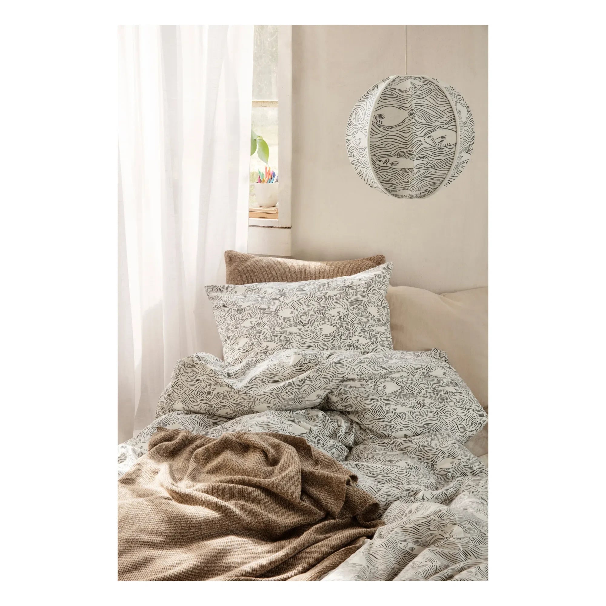 Ferm Living Kids - Stream Çarşaf Takımı