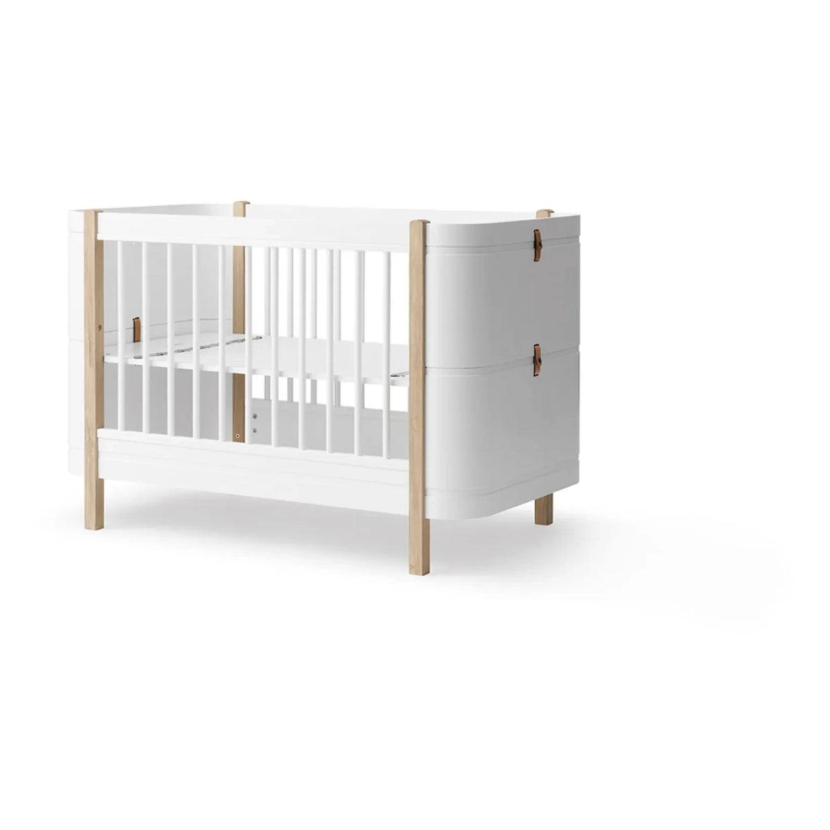 Oliver Furniture - Oak Holz Mini+ Babybett, ohne Junior-Kit