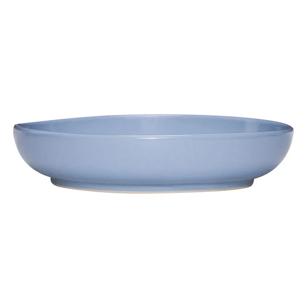 Hübsch - Amare Teller | Hellblau