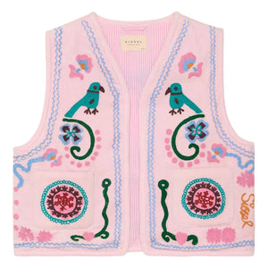 SISSEL EDELBO - Caia Ärmellose Weste - Kinderkollektion | Pink