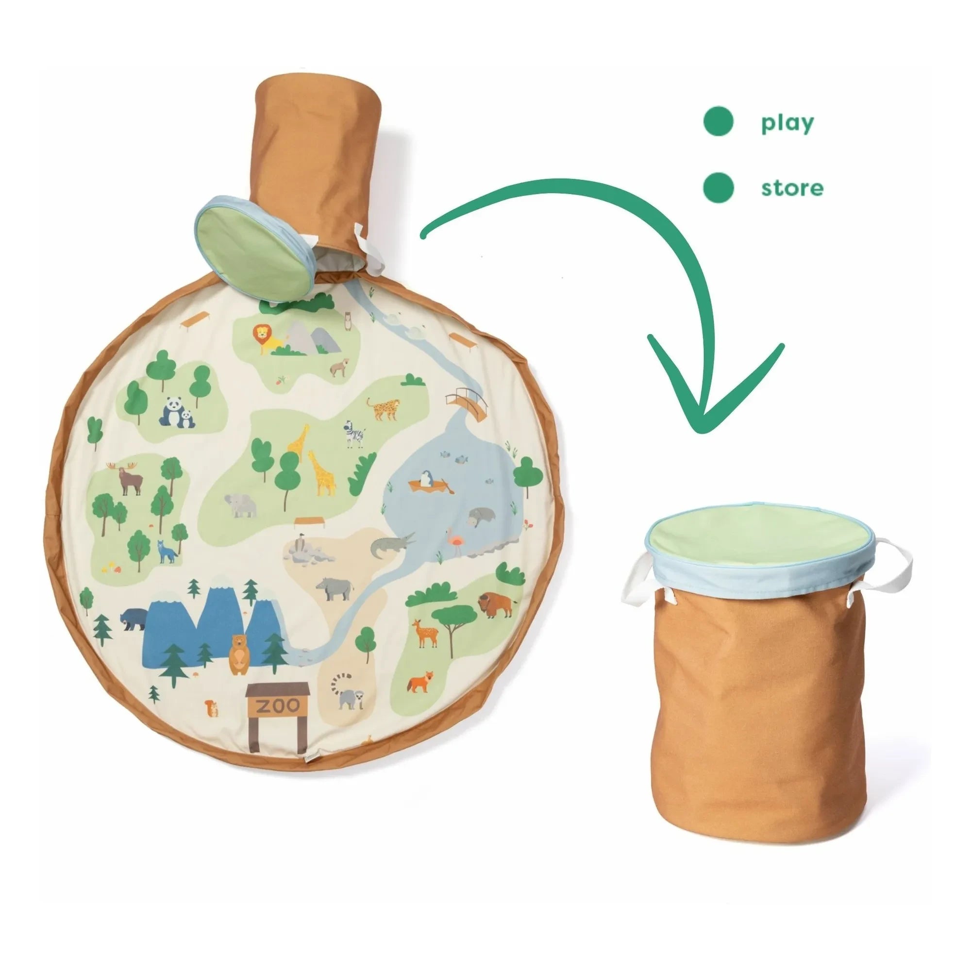 Play and Go - Regal/ Spielmatte Soo - Zoo