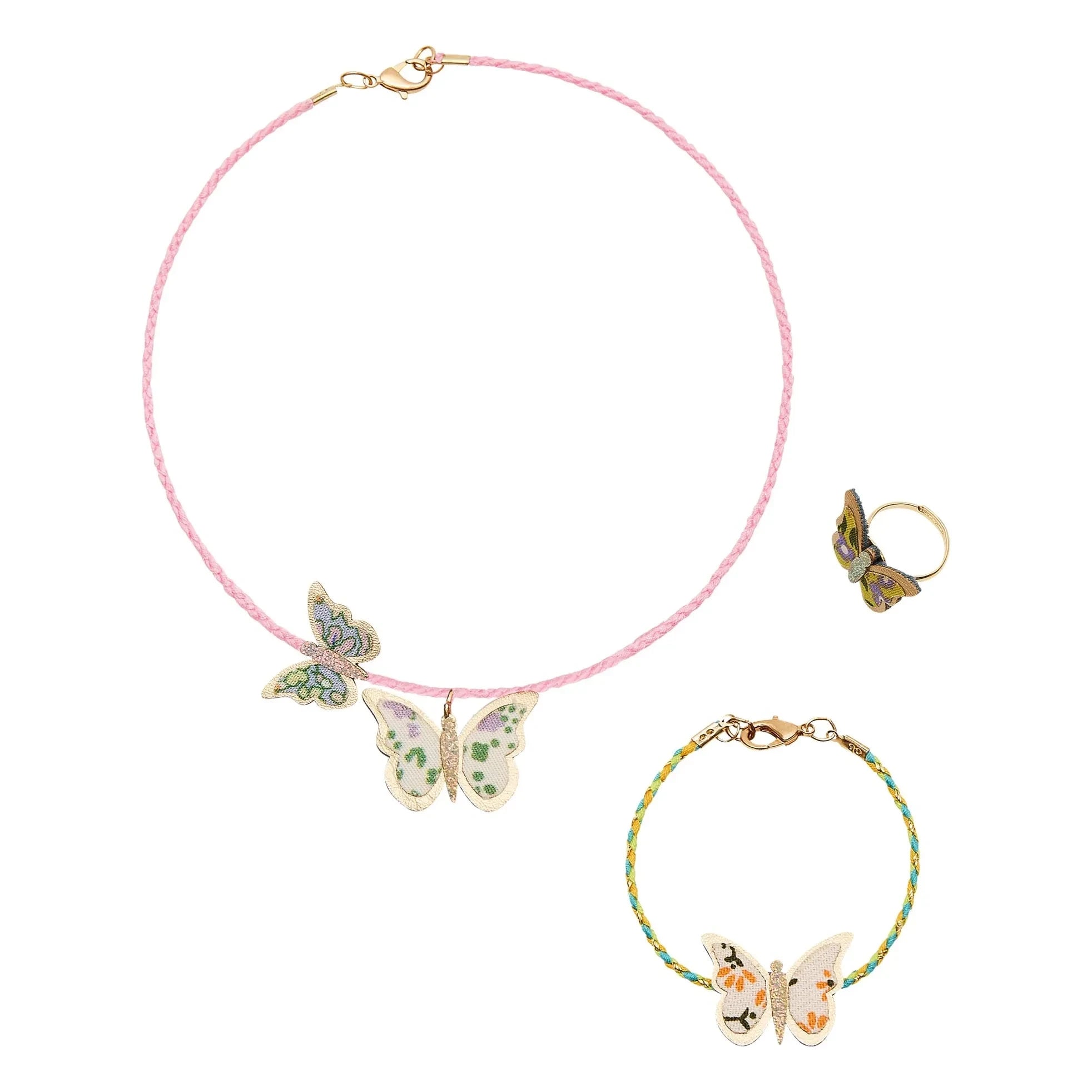 Mimi & Lula - Schmetterlings-Schmuckset | Pink