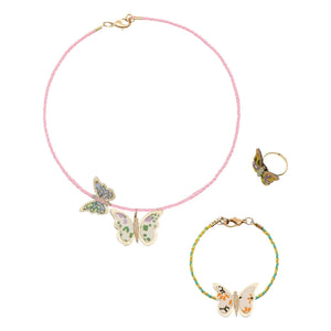 Mimi & Lula - Schmetterlings-Schmuckset | Pink